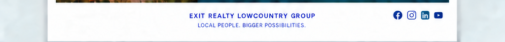 EXIT Realty Lowcountry Group social media and tagline